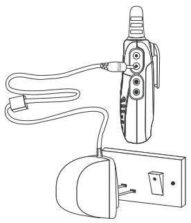 TOPCOM TWINTALKER 6800 - AUFLADEN der Batterien - 2