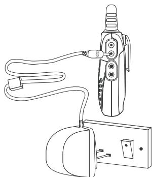 TOPCOM TWINTALKER 6800 - Indicazione livello di carica della batteria e batteria scarica - 4