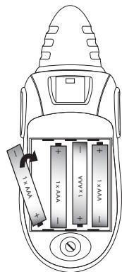 TOPCOM TWINTALKER 6800 - Elemek behelysezese - 2