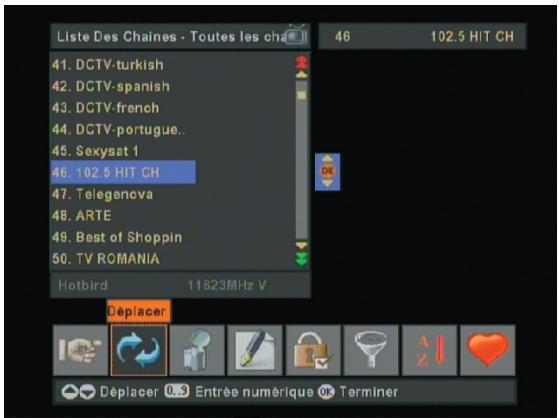 OPTEX FTA 2 - ORD 9540,  FRANSAT ORS 9945-HD - Naviguer PARMIS la LISTE des programmes - 2