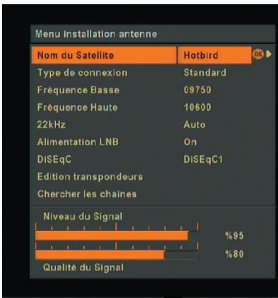 OPTEX FTA 2 - ORD 9540,  FRANSAT ORS 9945-HD - Antenne installation - 1