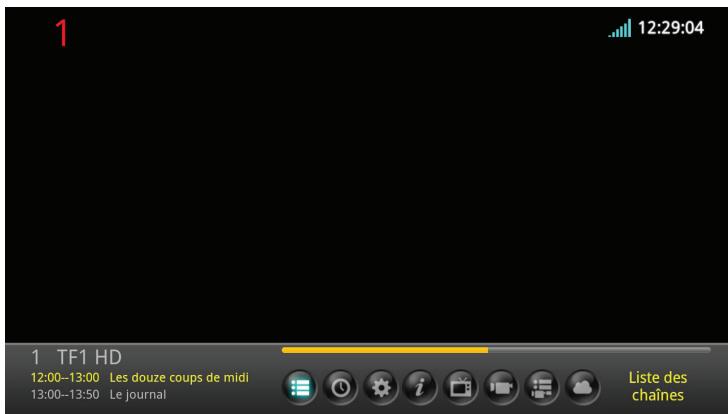 OPTEX OR945-IP - Recherche des chaînes TNT - 5