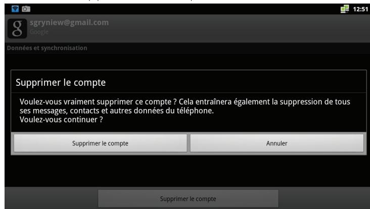 OPTEX OR945-IP - Comment supprimer un compte? - 1