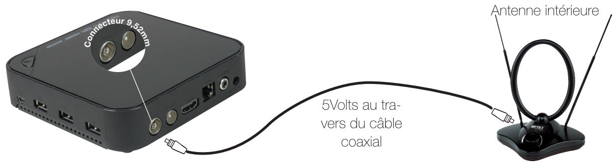 OPTEX OR945-IP - E.4. b) Antenne intérieure - 1