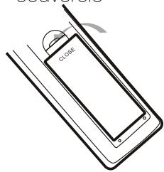 OPTEX OR945-IP - F.1) insertion des piles - 3