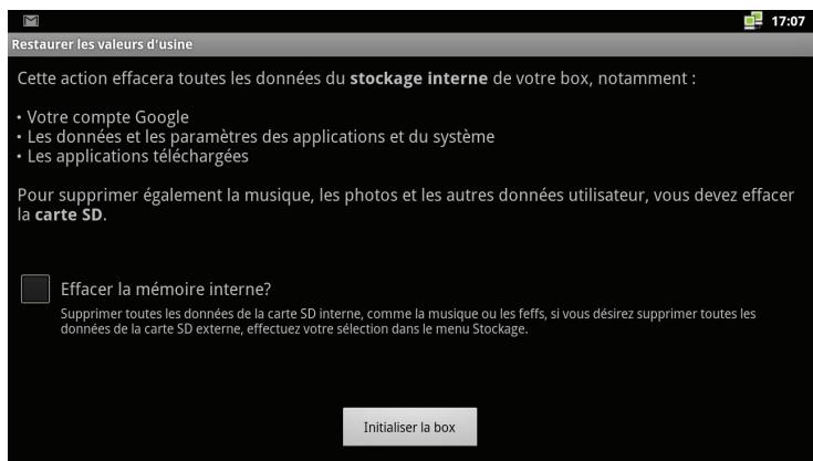 OPTEX OR945-IP - II.7) Initialisation usine et sauvegarde - 2