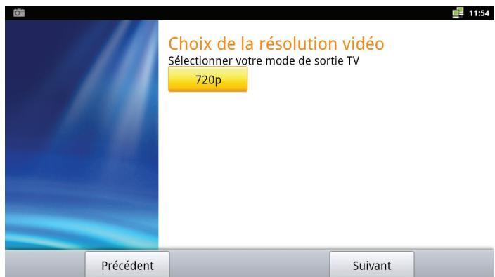 OPTEX OR945-IP - F.2. b) Choix de la résolution vidéo - 1
