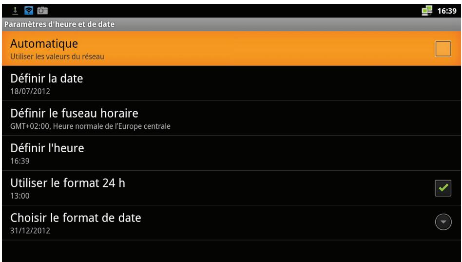 OPTEX OR945-IP - II.11) date et heure - 1