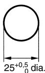 OMRON A22 - Disposition des bornes (vue de dessous) - 1