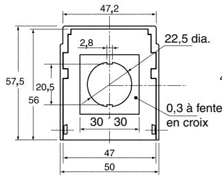 OMRON A22 - Capot de protection simple - 1