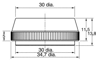 OMRON A22 - De diamètre. bride métallique - 1