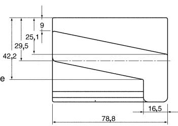 OMRON A22 - Plaque de verrou - 4
