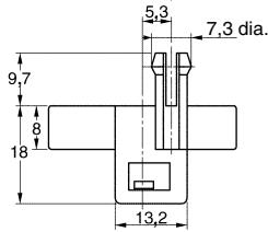 OMRON A22 - Plaque de verrou - 2