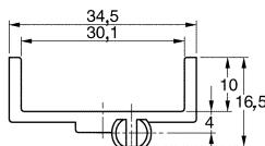 OMRON A22 - Plaque de verrou - 1