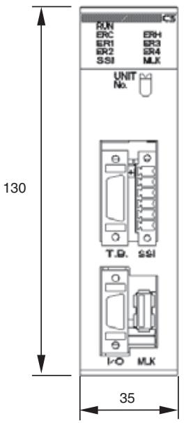 OMRON CJ1W-MCH71 - 3-2-4 Dimensions - 3