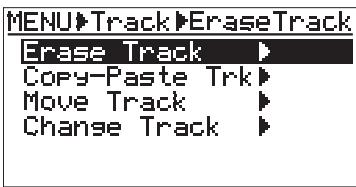 FOSTEX MR8 - Déplacer ("move") les données d'une piste - 2