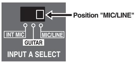 FOSTEX MR8 - Effets de simulation de micro - 1