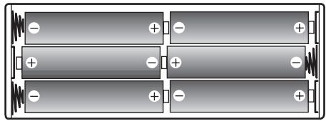 FOSTEX MR8 - Insertion des piles - 2