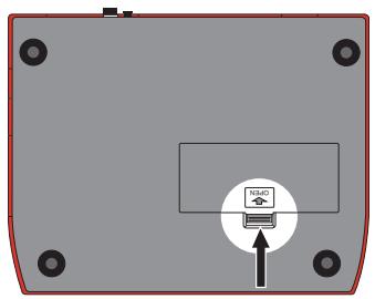 FOSTEX MR8 - Insertion des piles - 1