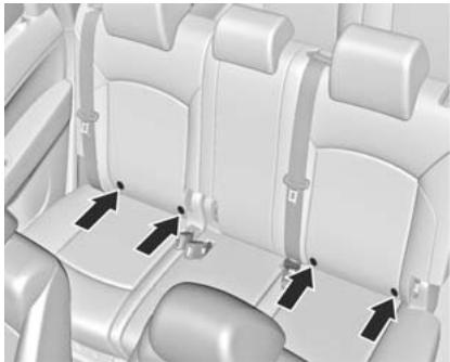 CHEVROLET ORLANDO - Systèmes de sécurité pour enfant Isofix - 1