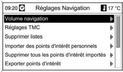 CHEVROLET ORLANDO - Configuration du système de navigation - 1