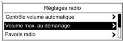CHEVROLET ORLANDO - Volume max. au démarrage - 1