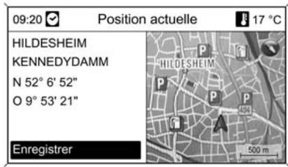 CHEVROLET ORLANDO - Informations de position actuelles - 1