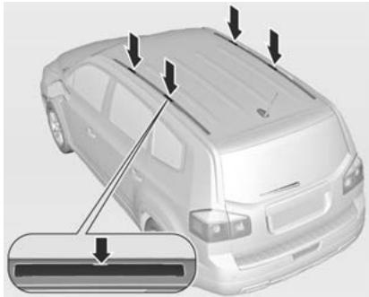 CHEVROLET ORLANDO - Galerie de toit - 1