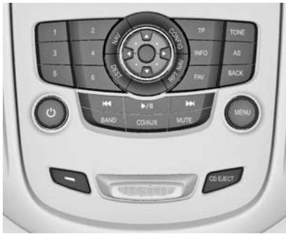CHEVROLET ORLANDO - Sélection des fonctions - 1