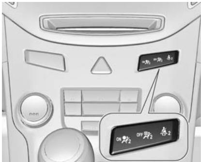CHEVROLET ORLANDO - Témoins de la console centrale - 1