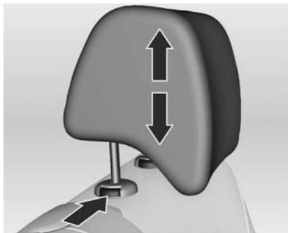 CHEVROLET ORLANDO - Appuis-tête de la deuxième rangée de sièges - 1
