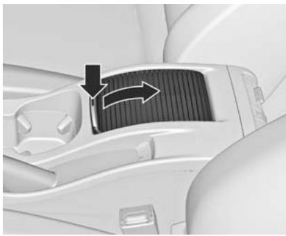 CHEVROLET ORLANDO - Rangement dans la console centrale - 1