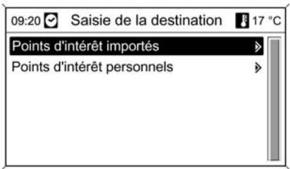 CHEVROLET ORLANDO - Programmer une entrée myPOIs comme une adresse de domicile. - 1