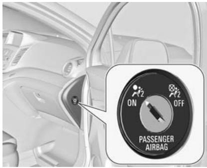 CHEVROLET ORLANDO - Désactivation d'airbag - 1