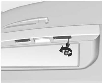 CHEVROLET ORLANDO - Éclairage de plaque d'immatriculation - 1