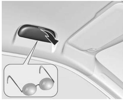 CHEVROLET ORLANDO - Rangement pour lunettes de soleil - 1