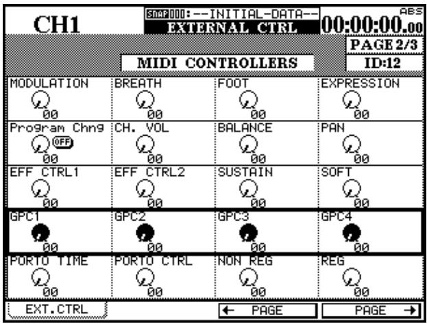 TASCAM DM-24 - Contrôles MIDI - 1