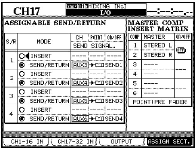 TASCAM DM-24 - Départs et retours assignables - 1