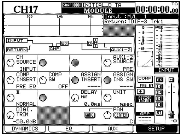 TASCAM DM-24 - Routage (setup) - 2