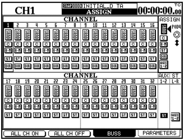TASCAM DM-24 - Affectations des modules - 3