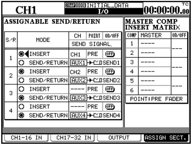 TASCAM DM-24 - Effets internes en inserts (ii) - 1