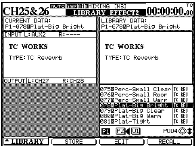 TASCAM DM-24 - Mémoires effets - 1