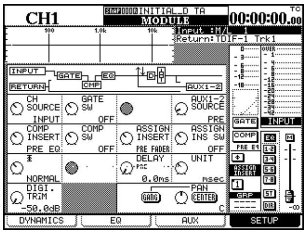 TASCAM DM-24 - Routage (setup) - 1