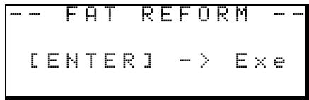 TASCAM DP-01 - Formater la partition FAT - 1