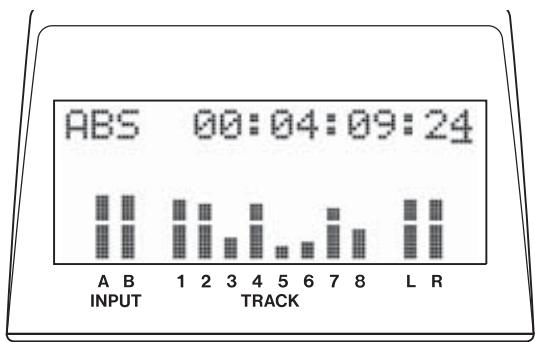 TASCAM DP-01 - Employer les indicateurs de niveau - 1