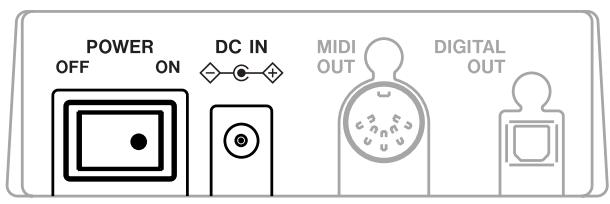TASCAM DP-01 - Démarrage du DP-01 - 1