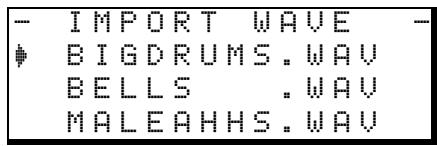 TASCAM DP-01 - Importer une piste - 1