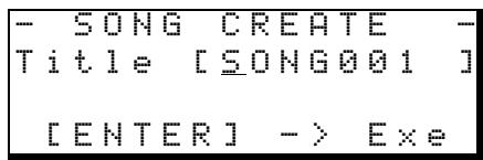 TASCAM DP-01 - Créer un nouveau morceau (Song) - 2