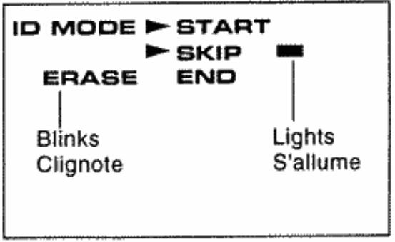 TASCAM DA-20 - Effacement d'un code ID de passage inutile - 7