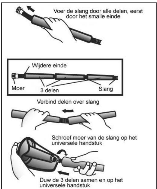 EARLEX NETTOYEUR A VAPEUR SC125 - DE HULPSTUKKEN MONTEREN - 3